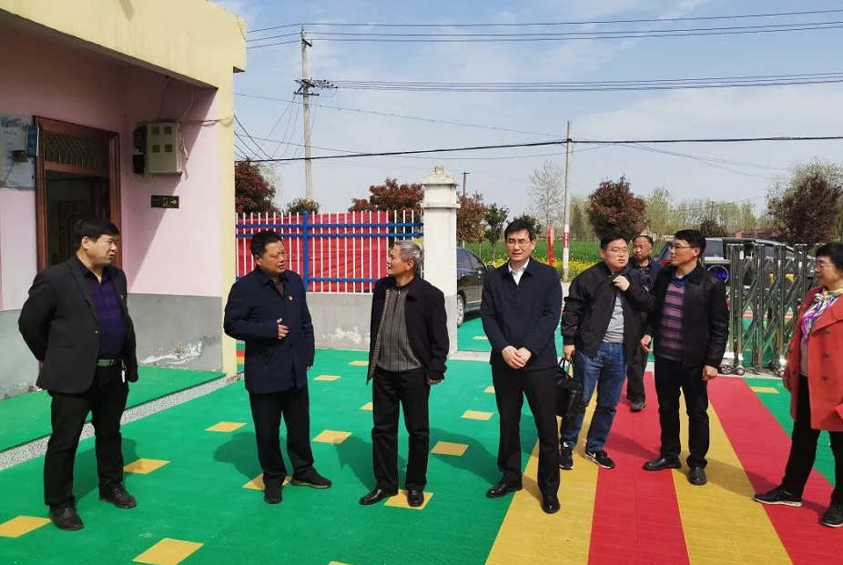 学党史 见行动 公司党委书记朱峰一行赴三空桥乡调研对接墟落振兴事情-洛阳轴承
