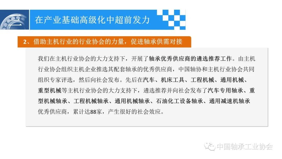 富足精准靠前发力 推进轴承工业高质量生长-洛阳轴承