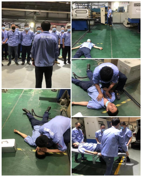 细密部件事业部开展清静应急演练-洛阳轴承
