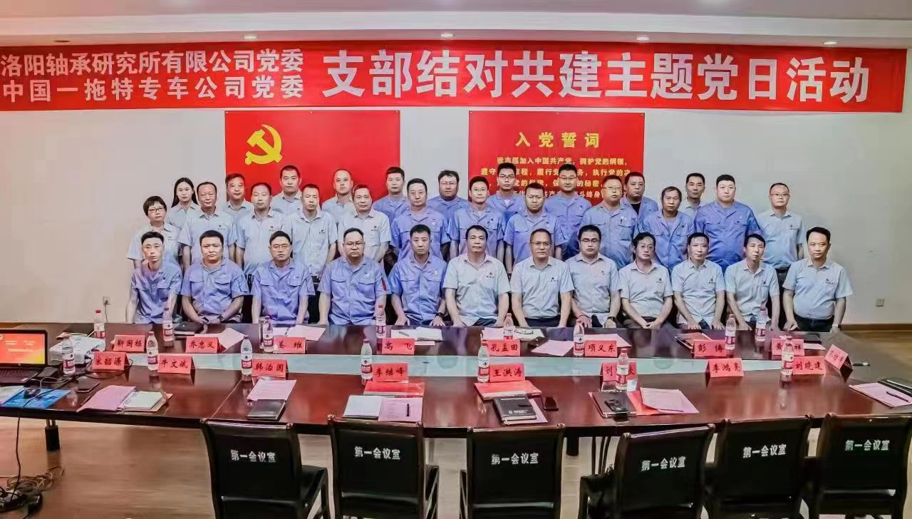 支部共建聚协力 携手奋进促生长  -洛阳轴承