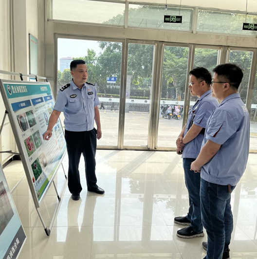 党建引领 警企联动 ——洛阳市公安机关赴制造效劳事业部开展观摩运动-洛阳轴承