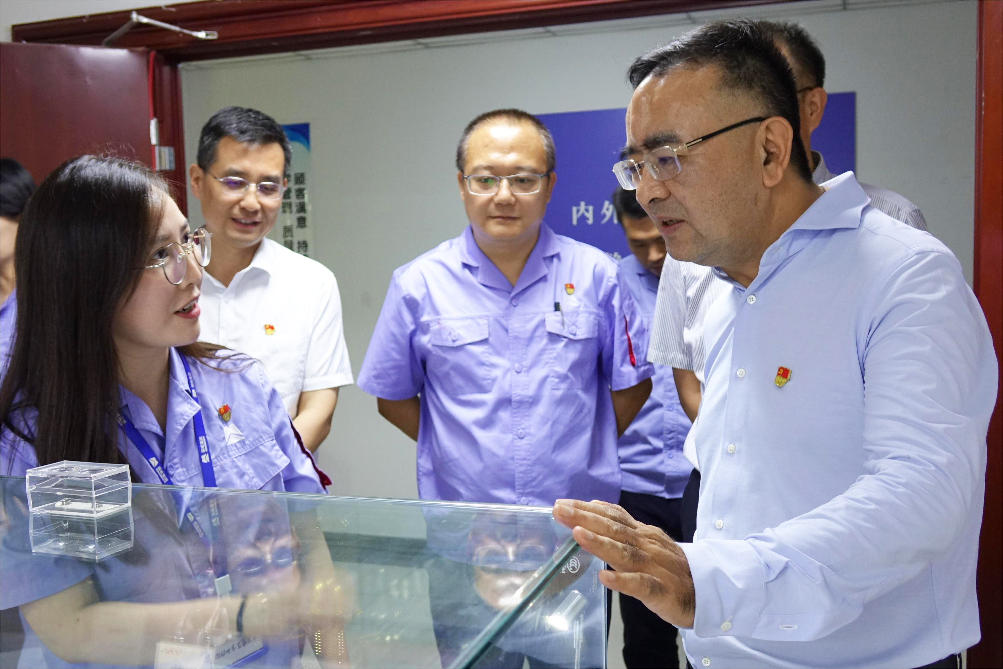 国机集团党委副书记丁宏祥来公司调研-洛阳轴承