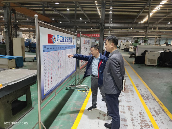 主题教育举行时 | 轴研所党委副书记、总司理高飞到细密部件事业部开展调研 ?-洛阳轴承