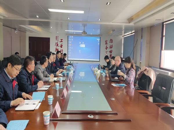 国机集团财务部副部长苏晔到轴研所调研指导-洛阳轴承