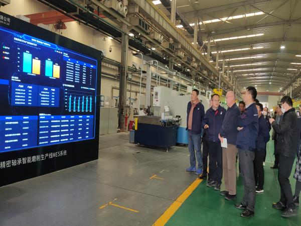 国机集团财务部副部长苏晔到轴研所调研指导-洛阳轴承