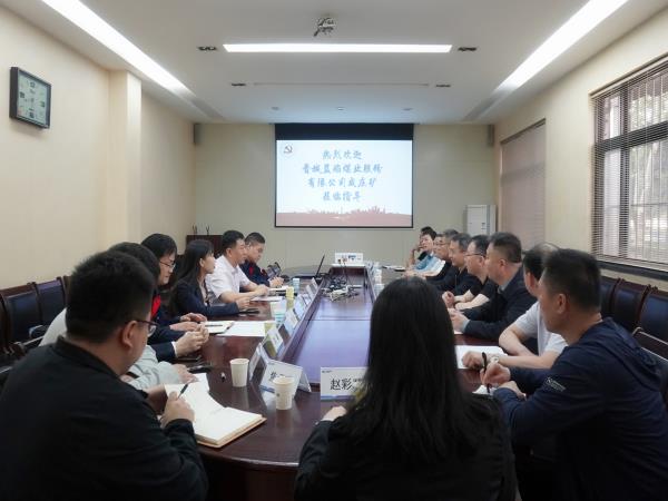 成庄矿党委副书记刘阳化一行到轴研所会见交流-洛阳轴承