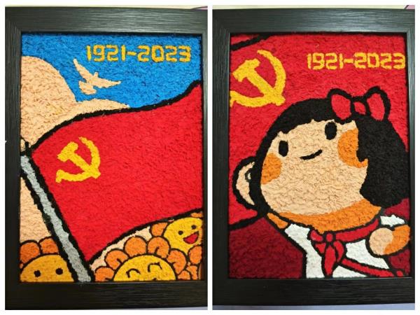 “七一”系列运动 | 制造效劳事业部三支部开展亲子手作主题党日运动-洛阳轴承