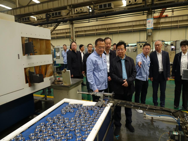 洛阳市委副书记、市长徐衣显到轴研所高新工业园开展调研-洛阳轴承