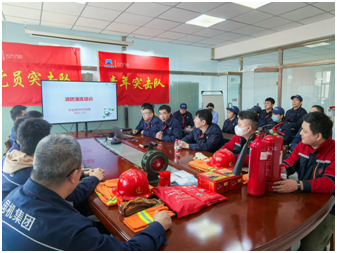 非金属质料开发部乐成开展消防应急演练运动