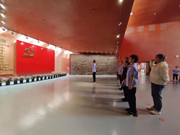 轴研所组织青年干部员工旅行中共洛阳组降生地纪念馆-洛阳轴承