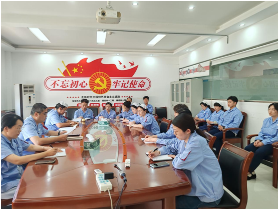 “三原色”班组丨细密轴承成检班组开展“习语金句学思行”运动-洛阳轴承